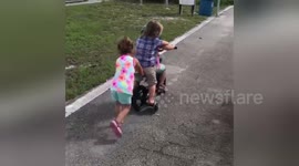 Newsflare Edit - It takes 3 to ride a bike