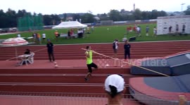 Newsflare Edit - Epic pole vaulting fail