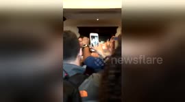 Newsflare Edit - Protesters storm Heritage Foundation in Washington DC