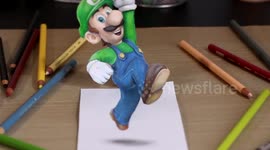 3D DRAWING: LUIGI