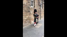 Musician in Edinburgh