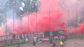 Bosnian Premier Football league derby - FC Sarajevo - FC Zeljeznicar stadium Kosevo