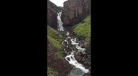 Fardagafoss Waterfall in Eastern Iceland