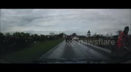 Near miss IDIOT ! BMW - FT16 CGX