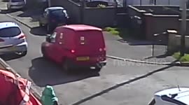 Postman confiscates water pistol after boy squirts him