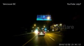 Vancouver BC - Car Accident on Dashcam