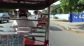 Motorbikes in Cambodia