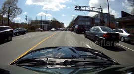Canada Car Accident - BMW hits Acura SUV - Texting and Driving
