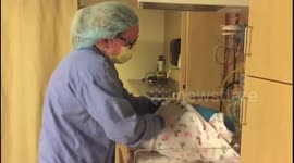Man dresses as T Rex to create hilarious baby announcement video