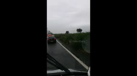Ups van on fire uk