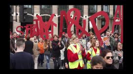 London: Trump and May, Climate Disaster: Rise up!
