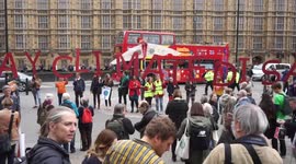 London: Trump and May, Climate Disaster: Rise up!