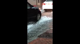 Flooding in the Streets of New Orleans