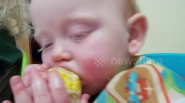 Soothing Baby Sweet Corn on the Cob