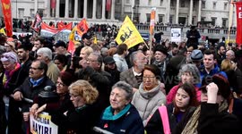 May Day parade in London