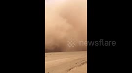 Massive sandstorm hits northern China