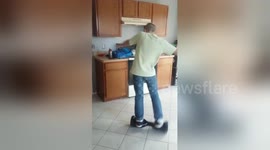 Newsflare Edit - hoverboard fail