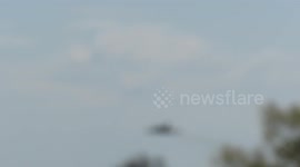 Low approach by Tornado at LBA