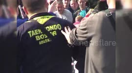 Edin Kajevic set a new Guinness World Record in smashing cans elbow.