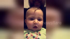 Newsflare Edit - Lily-mae Sneezing