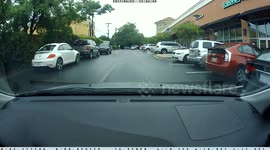 Cyclist gets hit by car