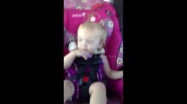 Having fun in the car
