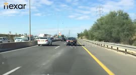 Israel: Pileup on Road 443