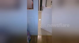 Newsflare Edit - 15mth old toddler gets busted