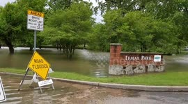 St. Louis, Mo flooding at Lemay Park