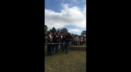 Wife Carrying Contest In Dorking 2015