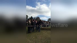 Newsflare Edit - Wife Carrying Contest In Dorking 2015