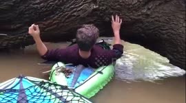 Boating the river mole