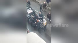 Tom Cruise on set of Mission Impossible 6 in Paris