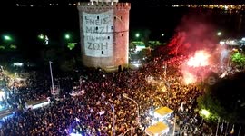 Wild celebrations as PAOK wins Greek Cup