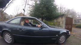 Suspected Crown Court Judge brake checks Cyclist