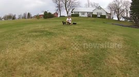 INCREDIBLE Drone Footage of the Spring Thaw (and flooding) in Quebec, Canada