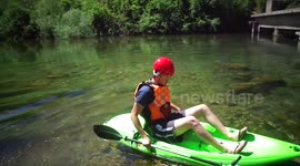 Accident on kayaking