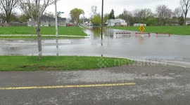 Belleville Harbour flooding