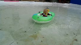 Backyard  April 2017 Boating Lesson