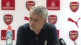 José Mourinho comically digs at Arsenal supporters