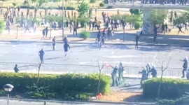 Clashes break out Before the PAOK-AEK match with the police