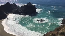 Big Sur California, sea shore.