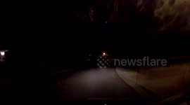 Almost Hit by Someone Fleeing After Doing Donuts