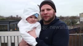 Dad produces song for baby who loves drum and bass