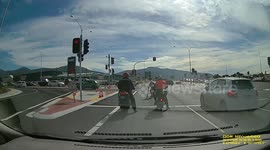Dash Cam - Antisocial vandalising kids