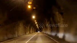 Almannaskarðsgöng (Tunnel) in Southern Iceland