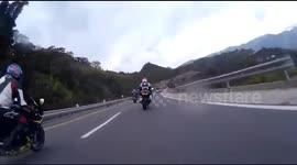 Accidente Suzuki GSXR 600 Vías de Colombia