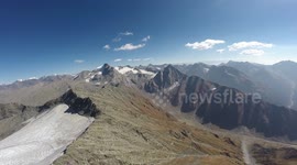 Himalayas. Big mountains flight. 5000m