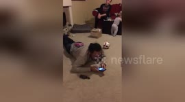Boy surprises surprises stepdad with adoption papers on his birthday