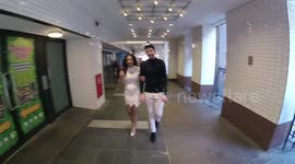 Loren Green and Scott McGlynn celebrate their birthday in London